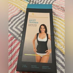 Adjustable waist trainer